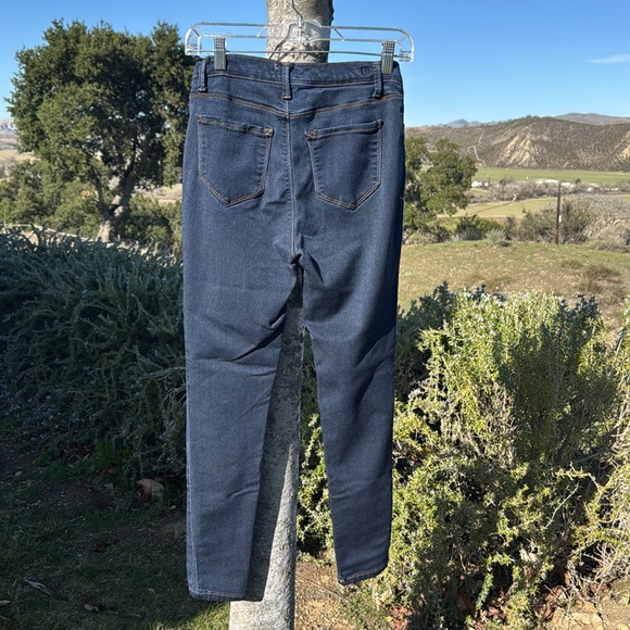 Kensie Dark Blue Skinny Jeans - Picture 3 of 5